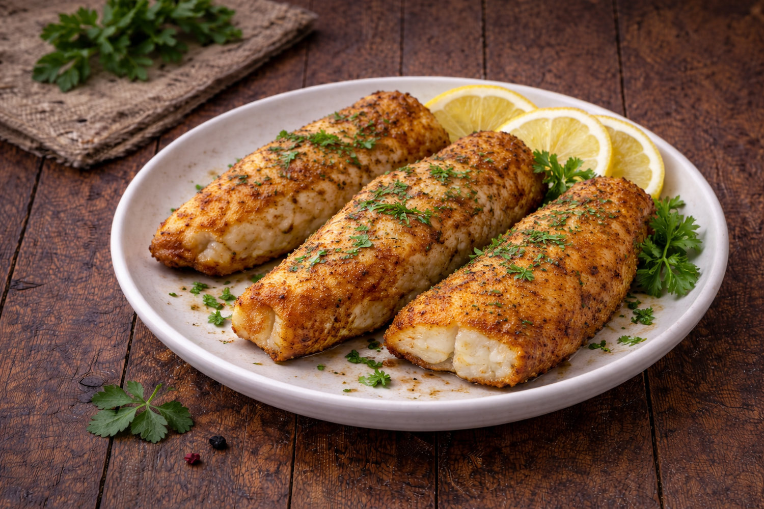 Рыба жареная