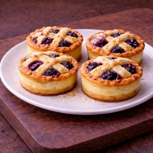 Мини-пирог ягодный