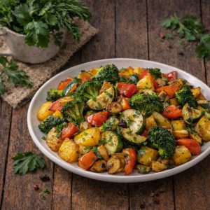 Овощи жаренные