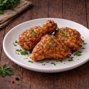 Курица жереная