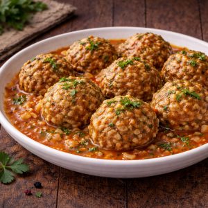 Тефтели с рисом