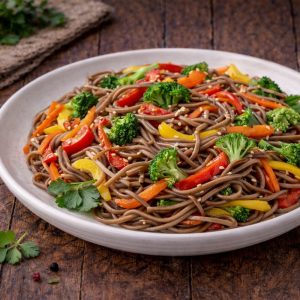 Соба с овощами