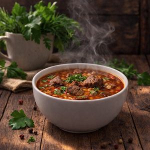 Борщ с говядиной