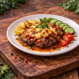 Мясо по-татарски