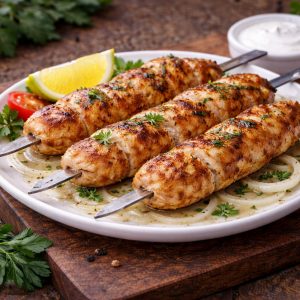 Шашлык куриный из грудки