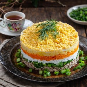 Салат Мимоза