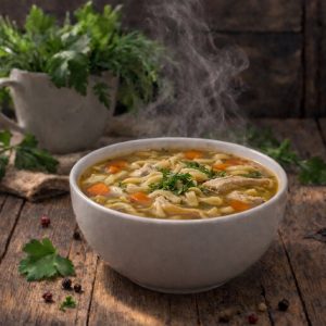 Суп-лапша с курицей