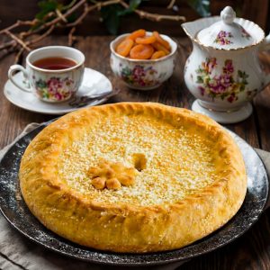 Пирог с курягой/черносливом мал.